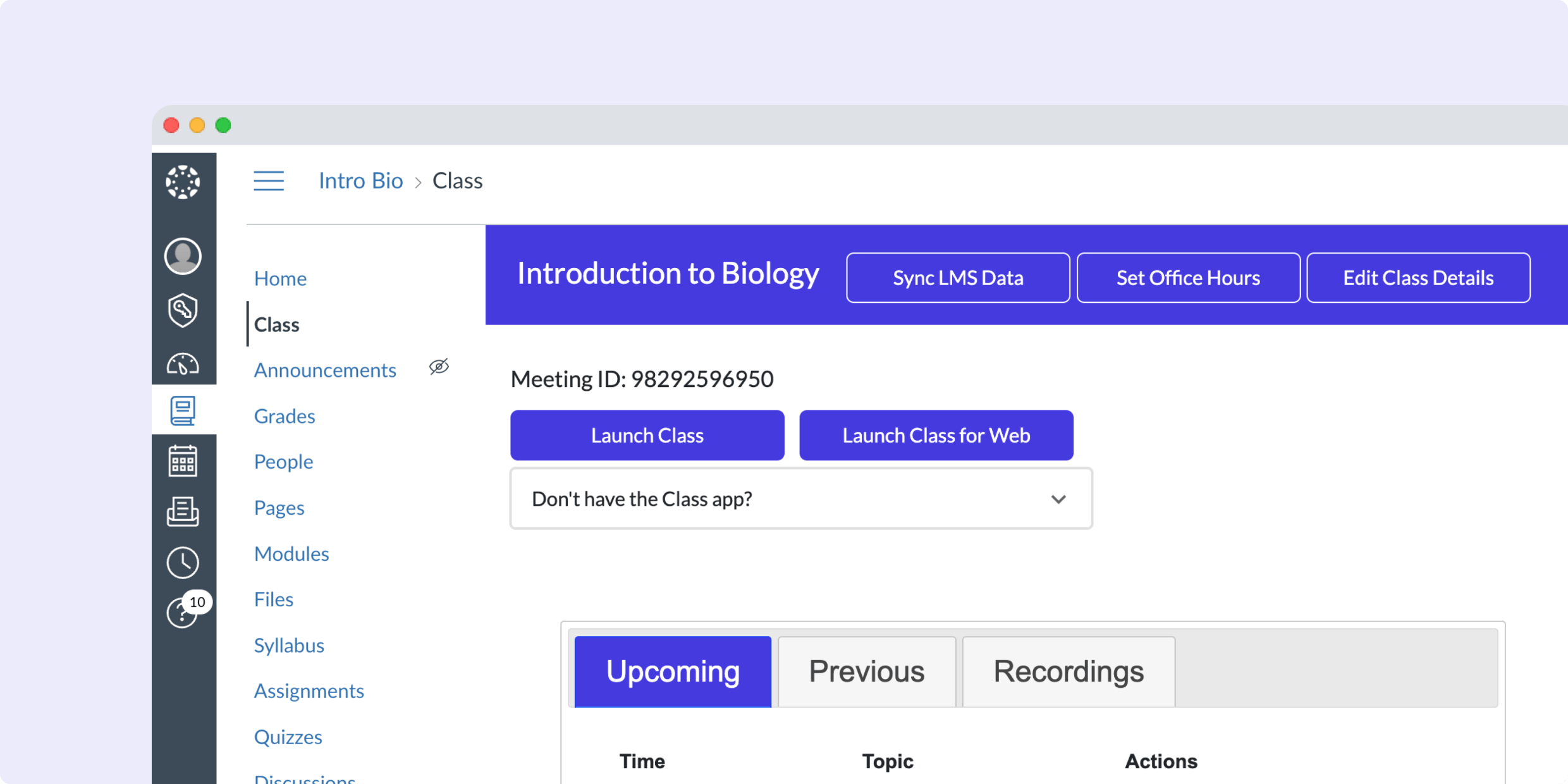 class-enhanced-lms-and-canvas-by-instructure-launch-class